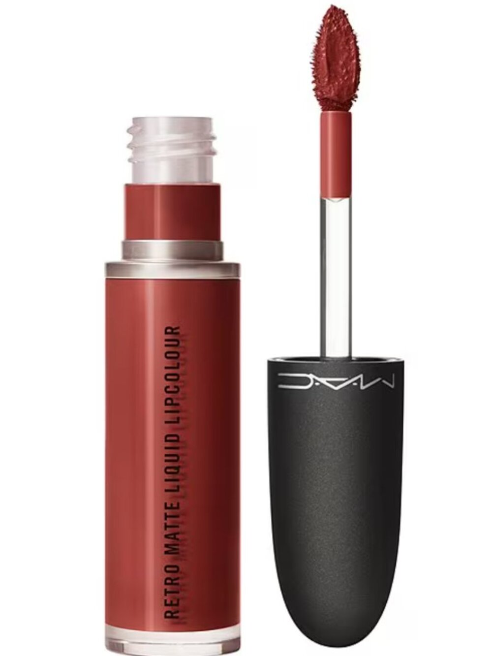 MAC ~ CHILI ADDICT RETRO MATTE LIQUID LIP COLOUR ~ # 135 CHILI ADDICT ~ .17 OZ